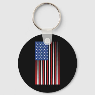 Chaveiro Billiards Player Usa American Flag Stick Cue