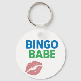 Chaveiro Bingo Babe Bonito e Confidente Bingo Lover