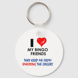 Chaveiro BINGO! Design do Bingo para o jogador fabuloso!