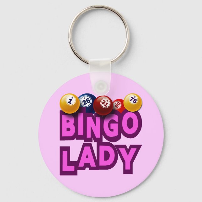 CHAVEIRO BINGO LADY (Frente)