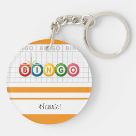 Chaveiro Bingo Personalized Keychain