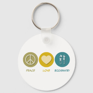 Chaveiro Bioquímica do amor da paz