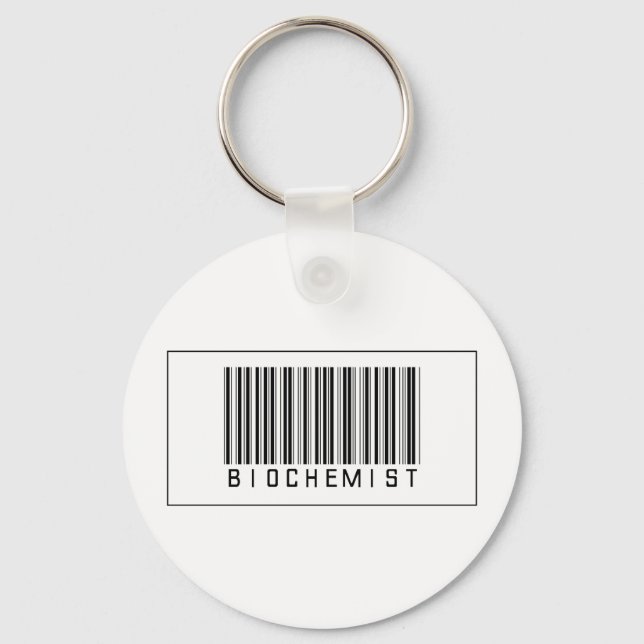 Chaveiro Bioquímico Barcode (Frente)