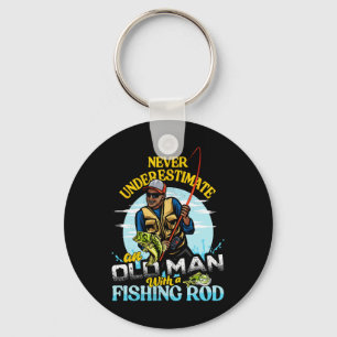 Chaveiro Bipoc B Pesca Aniversário Tee Nunca Subestima O