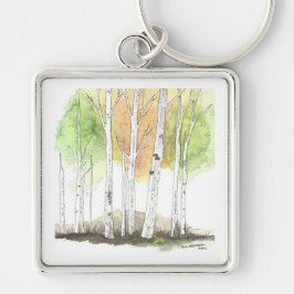 Chaveiro Birch Tree keychain