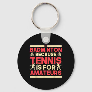 Chaveiro Birdie Shuttle Badminton Porque Tênis É Para Ama