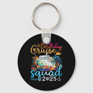 Chaveiro Birthday Cruise Squad 2025 Cruise Festa de anivers
