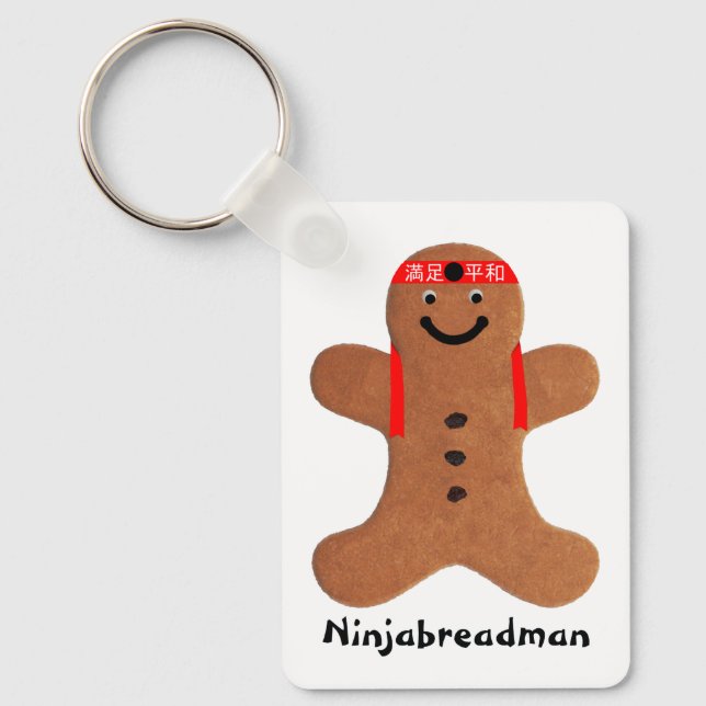 Chaveiro Biscoito de Ninjabreadman (biscoito) (Frente)