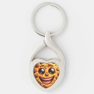 Chaveiro Biscoito sorridente.