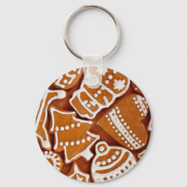 Chaveiro Biscoitos de pão de Natal