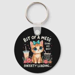 Chaveiro Bit of Mess, fazendo minha melhor ansiedade