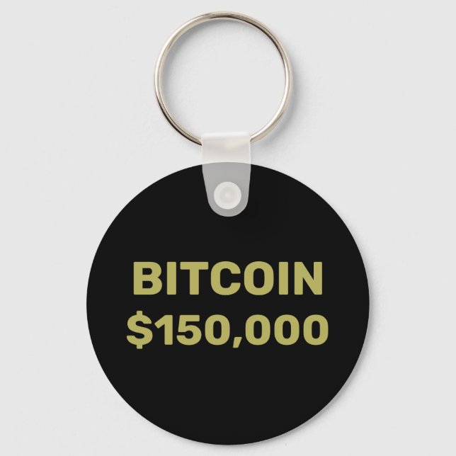 Chaveiro Bitcoin 150000 Celebration (Frente)