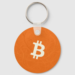 Chaveiro Bitcoin Classic Laranja (Neurônio)