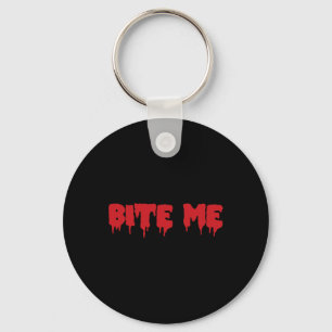 Chaveiro Bite-Me Camisa Vampiro Vermelho Sanguíneo Gótico B