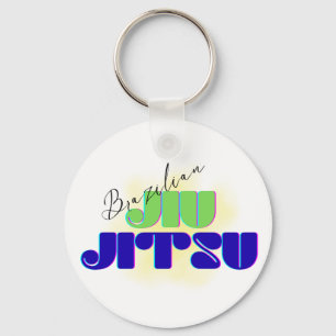 Chaveiro BJJ - cores brasileiras