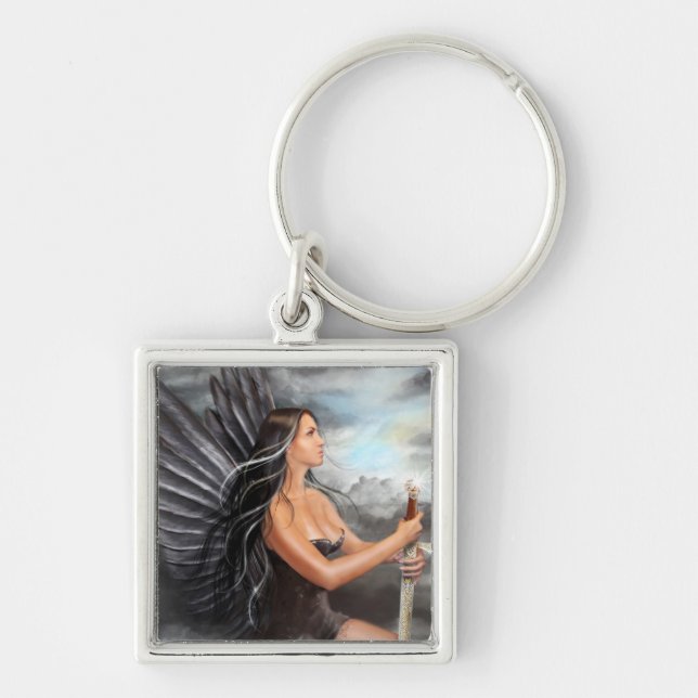 Chaveiro Black Angel (Frente)
