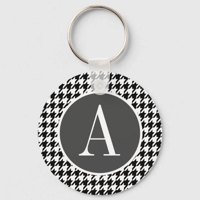 Chaveiro Black Houndstooth (Frente)