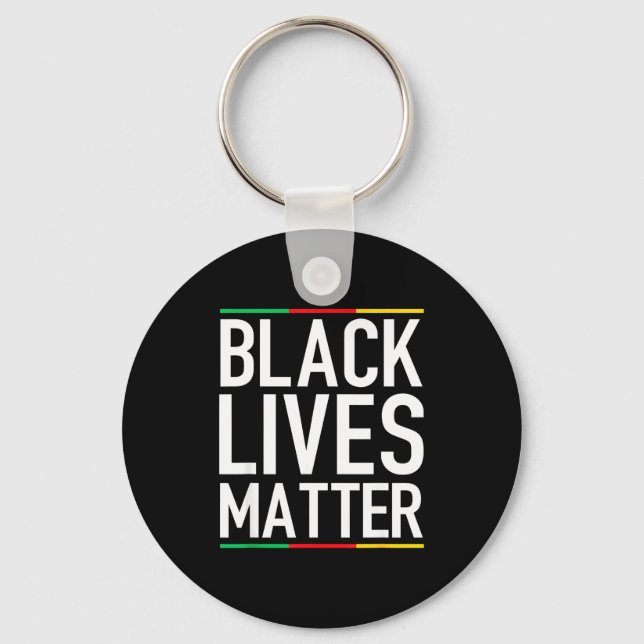 Chaveiro Black Lives Blm Human Rights Black History Month  (Frente)