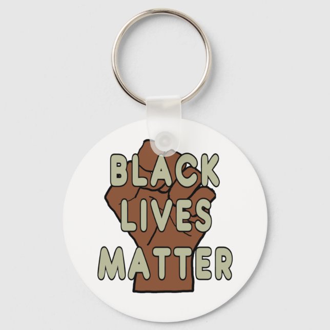 Chaveiro Black Lives é importante BLM (Frente)