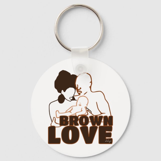 Chaveiro Black Love Brown Love (Frente)