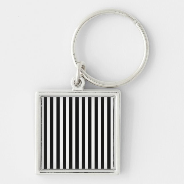 Chaveiro Black Modern Stripes (Frente)