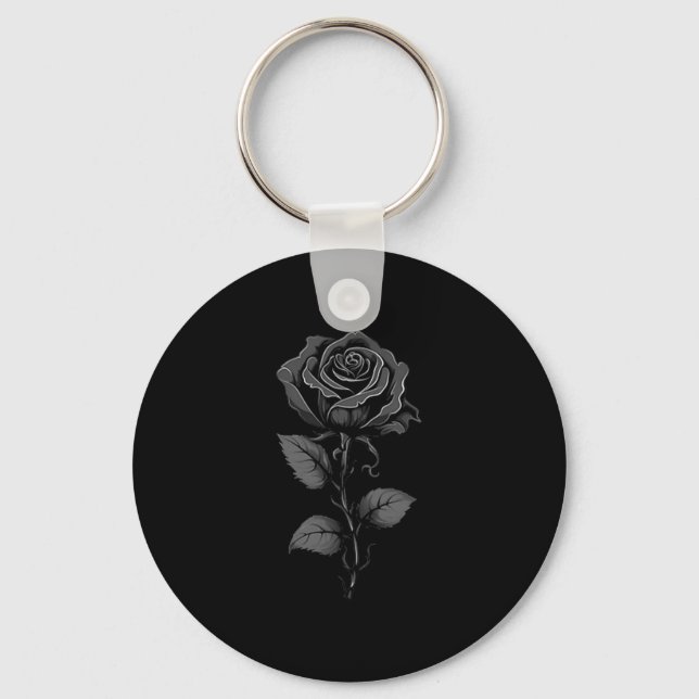 Chaveiro Black Rose Graphic Premium Tri-blend  (Frente)