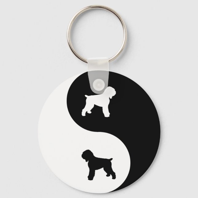 Chaveiro Black Russian Terrier (Frente)