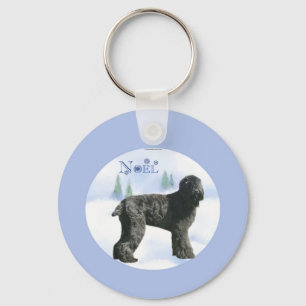Chaveiro Black Russo Terrier Noel