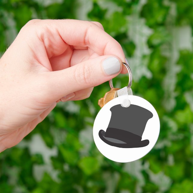 Chaveiro Black Top Hat (Criador carregado)