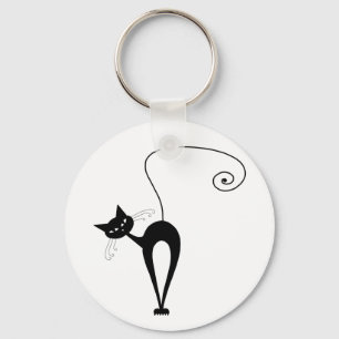 Chaveiro Black Whimsy Kitty 3
