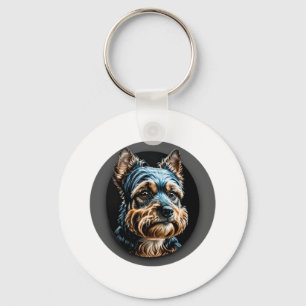 Chaveiro black yorkshire terrier