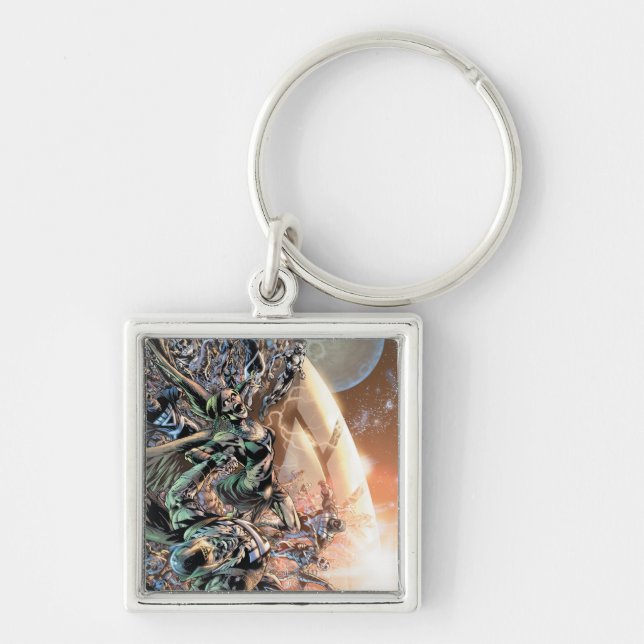 Chaveiro Blackest Night Group e Moon (Frente)