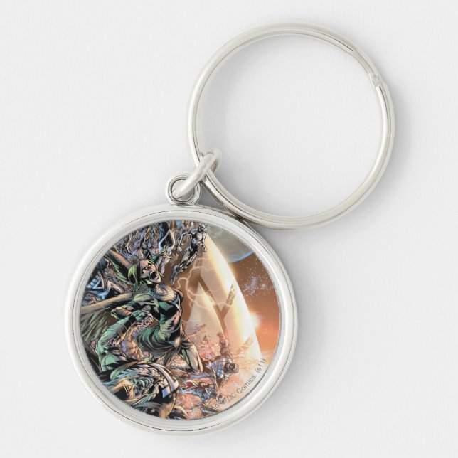 Chaveiro Blackest Night Group e Moon (Frente)