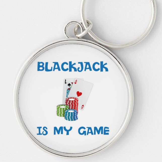 CHAVEIRO BLACKJACK É MEU JOGO (Frente)