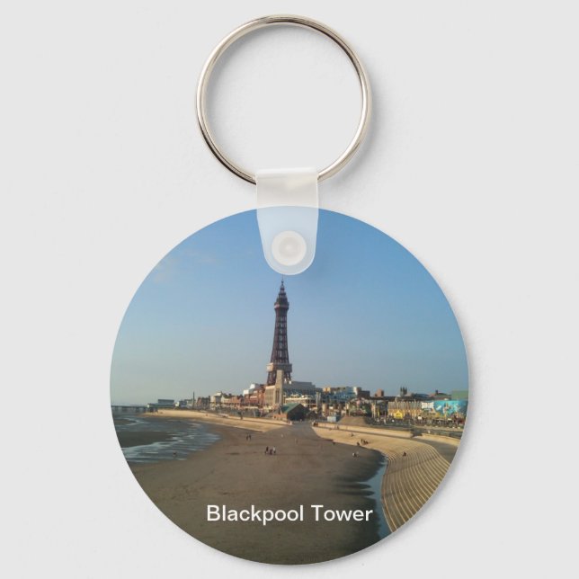 Chaveiro Blackpool Tower na Inglaterra (Frente)