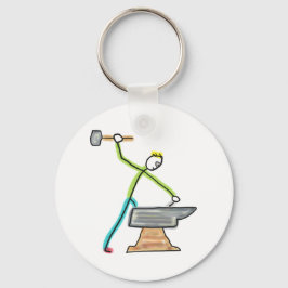 Chaveiro Blacksmithing Stickman