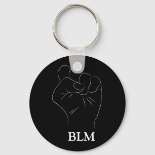 Chaveiro BLM Fist Black Lives é importante protesto 11 de