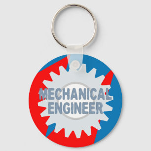Chaveiro Bloco de cor do Engenheiro mecânico