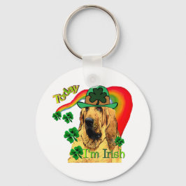 Chaveiro Bloodhound st Patricks