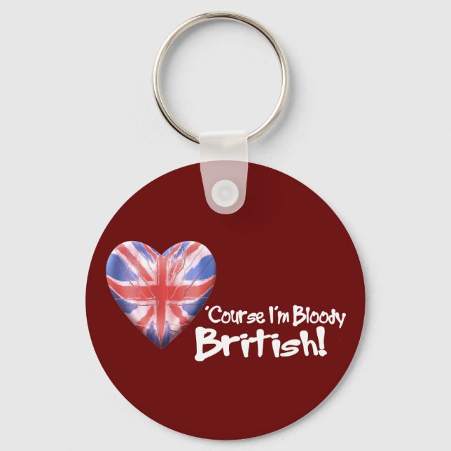 Chaveiro Bloody British (Frente)