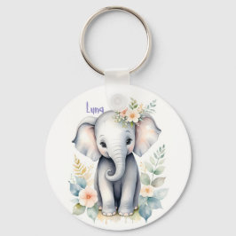 Chaveiro Blooming Baby Elephant