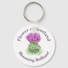 Chaveiro Blooming Brilliant Thiste Escocês