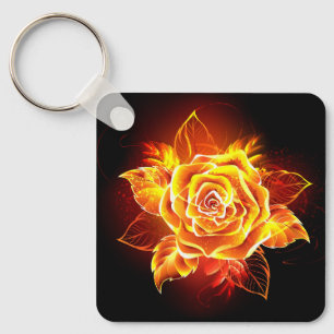 Chaveiro Blooming Fire Rosa