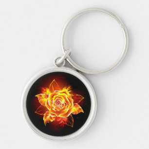 Chaveiro Blooming Fire Rosa
