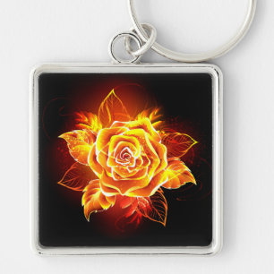 Chaveiro Blooming Fire Rosa