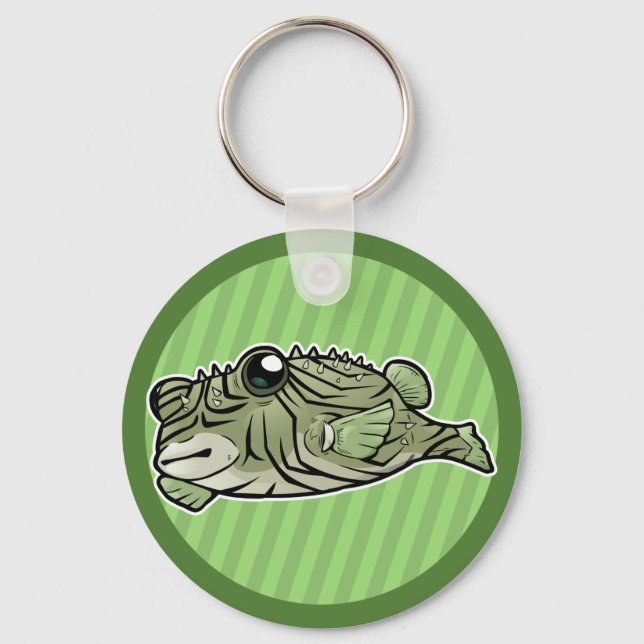 Chaveiro Blowfish listrado (Frente)