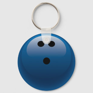 CHAVEIRO BLUE BOWLING BALL