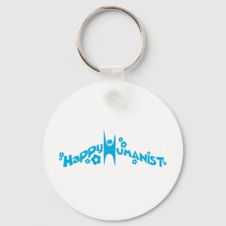 Chaveiro Blue Groovy Happy Humanist