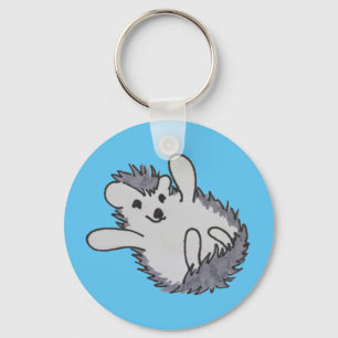Chaveiro Blue Happy Hedgehog