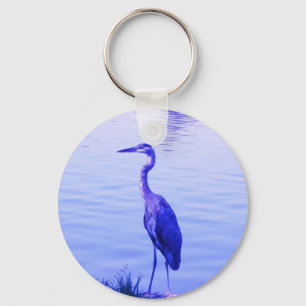 Chaveiro Blue Heron Egret